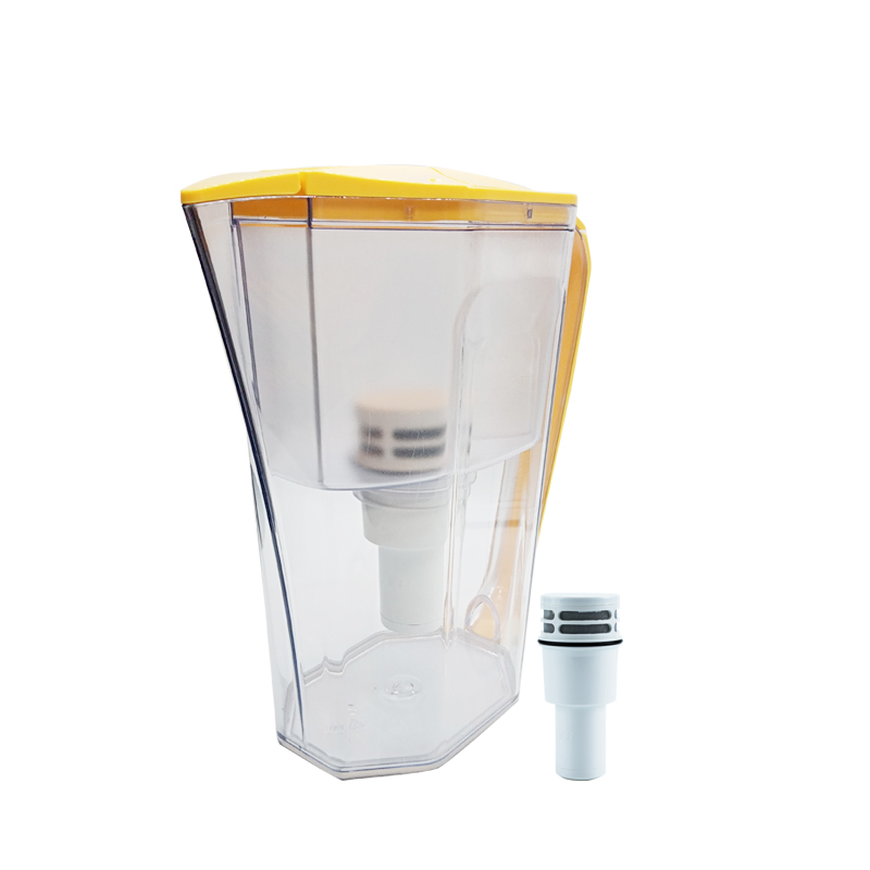 Alkaline active carbon water jar 3.5L filtration purifying water pitcher jar
