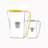 Activated carbon water filter pitcher for household water treatment soften water