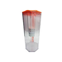 Activated carbon filter portable desktop water purification jug