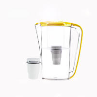 Blue water filter kettle water pitcher pure drinking water