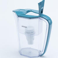 10-cup alkaline water filter pitcher water jugs with uf membrane