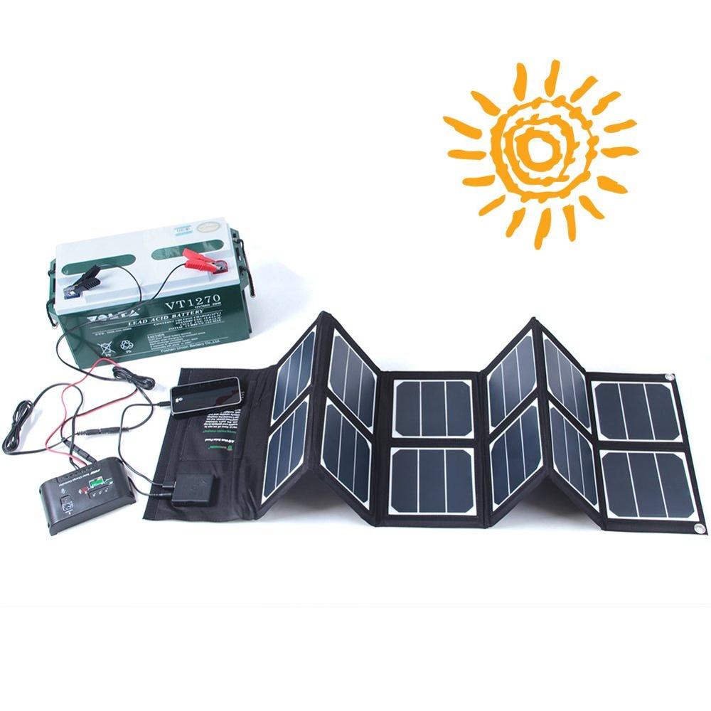 Fashion Solar Powered Cellphone Charger 40w Portable Solar Power For Outdoor