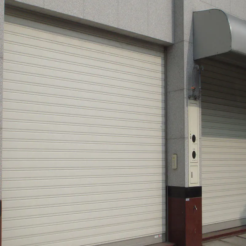 Thermal Insulation Exterior Doors Aluminum Alloy Roller Shutter Door For Villa