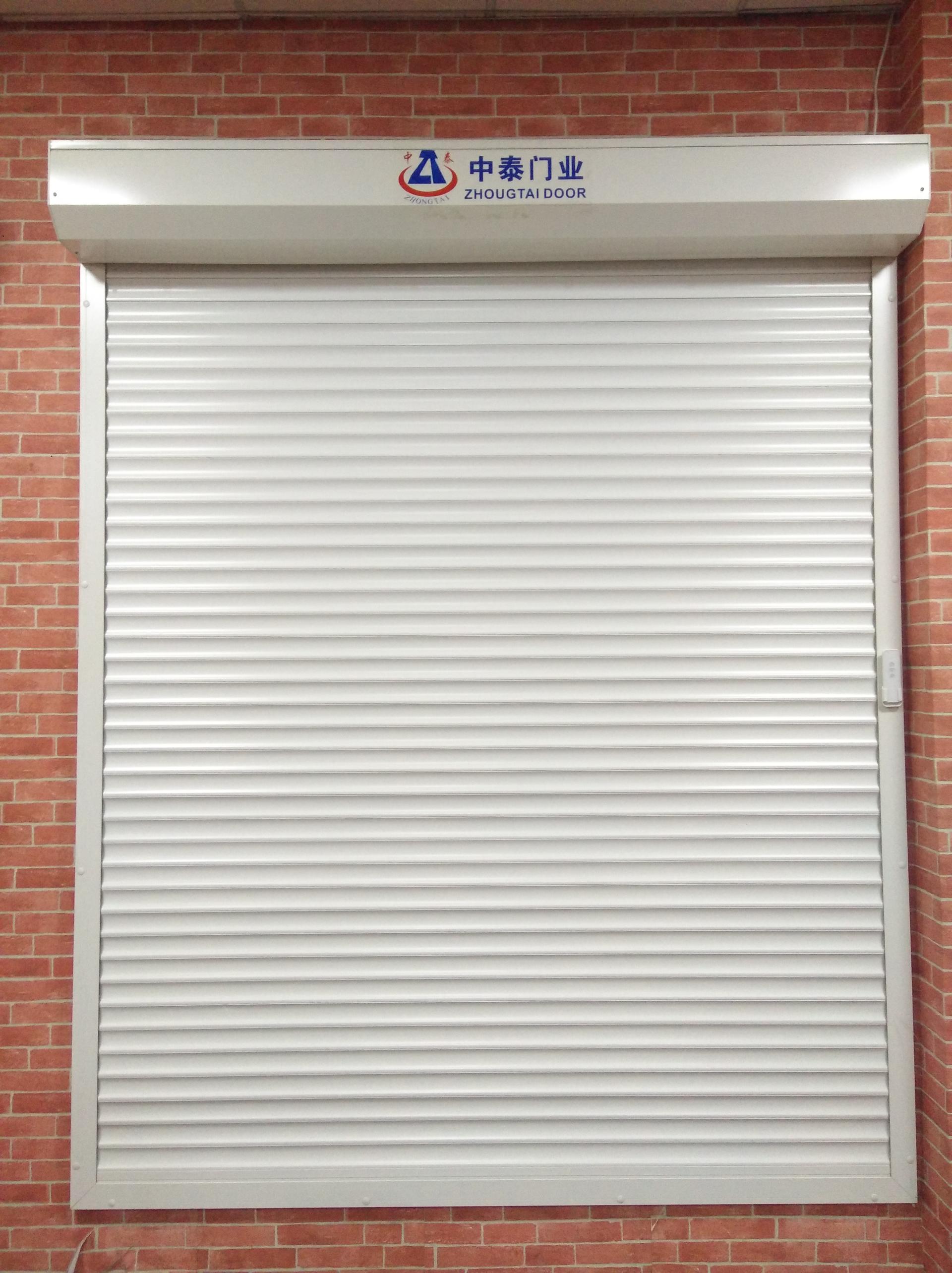Aluminum/polyurethane material roller shutter windows and doors factory in Guangzhou