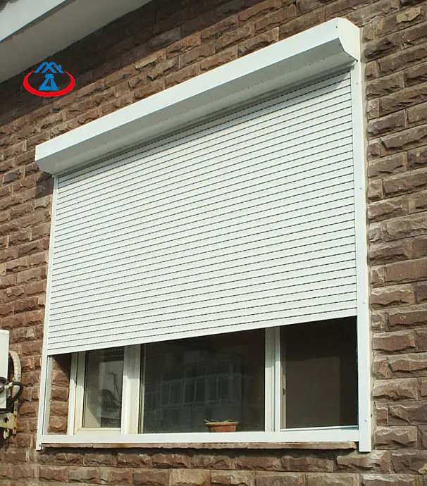 Ready To Ship 1400mm*1200mm 45mm Width ofSlat Thermal Insulation Aluminum Rolling Window