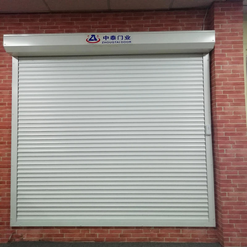 PU thermal Insulated 39mm Double LayerSlat White Aluminum Roller Shutter Window Ready to Ship