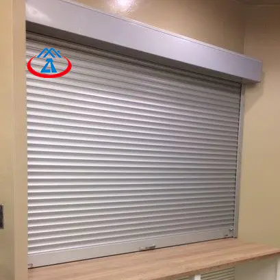 1000mm*1000mm 45 Slat Aluminum Rolling Shutter Window for House