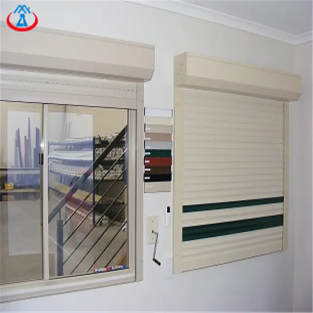 45mm Width Of The Slat Remote Control Thermal Insulation Aluminum Shutter Door