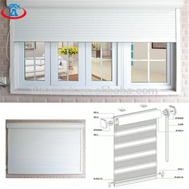 45mm Width Of The Slat Vertical Thermal Insulation Aluminum Roller Shutter Window