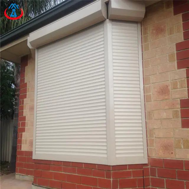 Electric 45mm Width Of The Slat High Performance Thermal Insulation Aluminum Shutter window