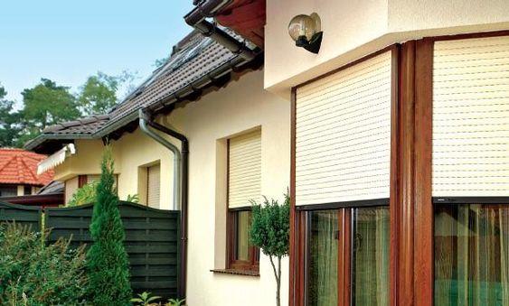 1000x1400 45mm Slat aluminium electric window rolling shutters exterior price
