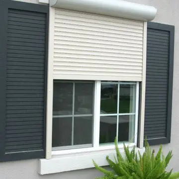 Sound Insulation Heat Prevention Aluminum Rolling Roller Shutter Window Manufacturer