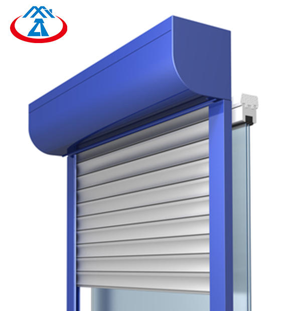 Custom Color Exterior Position Aluminum Shutter Roll Up Window From Manufacturer