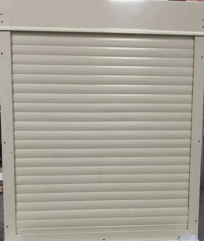 Thermal Insulation 1000mm*1000mm 45 Slat Aluminum Rolling Shutter Window For Sale