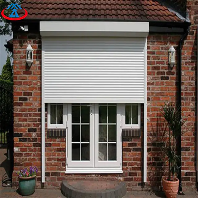 Electric 45mm Width Of The Slat High Performance Thermal Insulation Aluminum Shutter window