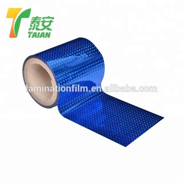 2015 New design water transfer printing film, bopp thermal laminating film formica plastic film
