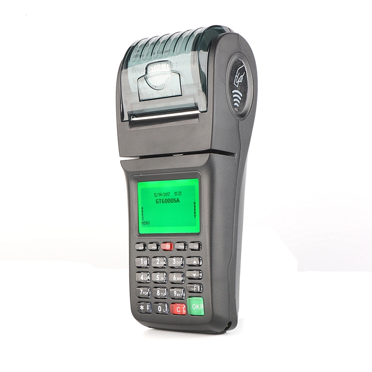 Handheld GPRS Wireless POS Terminal Machine POS For Restaurant Lottery Ticket Printing