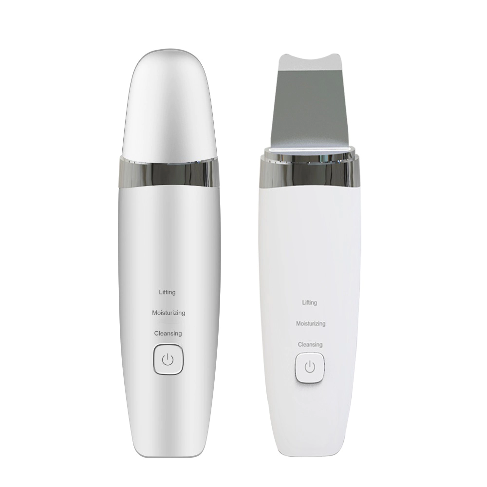 Mini gadgets spatula face cleaning beauty machine facial rejuvenation ultrasonic skin scrubber