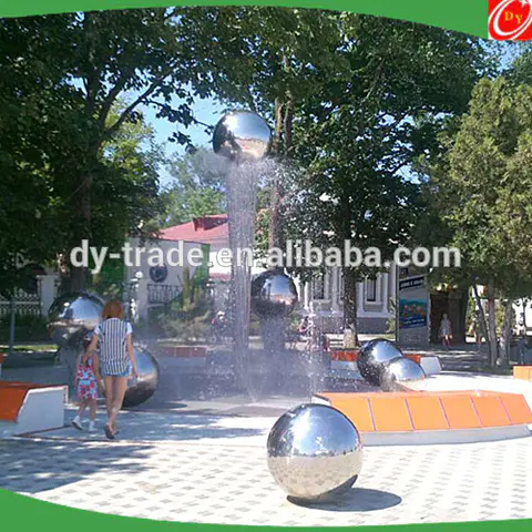 Large stainless steel ball for outdoor decoration ,big stainless steel globes/sphere