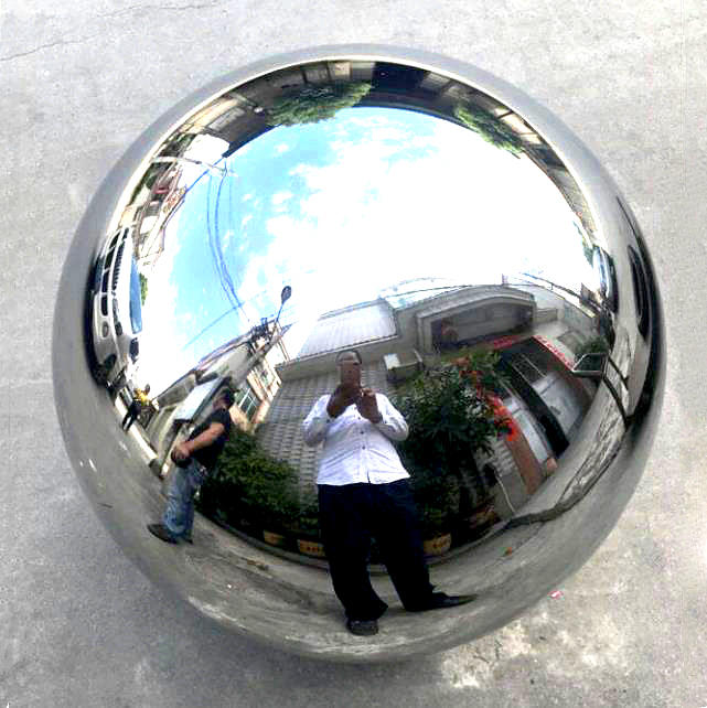 Stainless Steel Gazing Globes,High Polished Hollow Metal Steel Ball