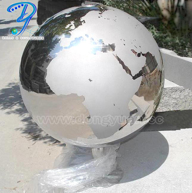 Large Stainless Steel Globe Sphere for Water Feature