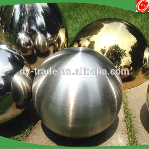 300mm stainless steel hollow ball/sphere ,with brushed/mirror finish ,thick 1.0mm/1.2mm/1.5mm