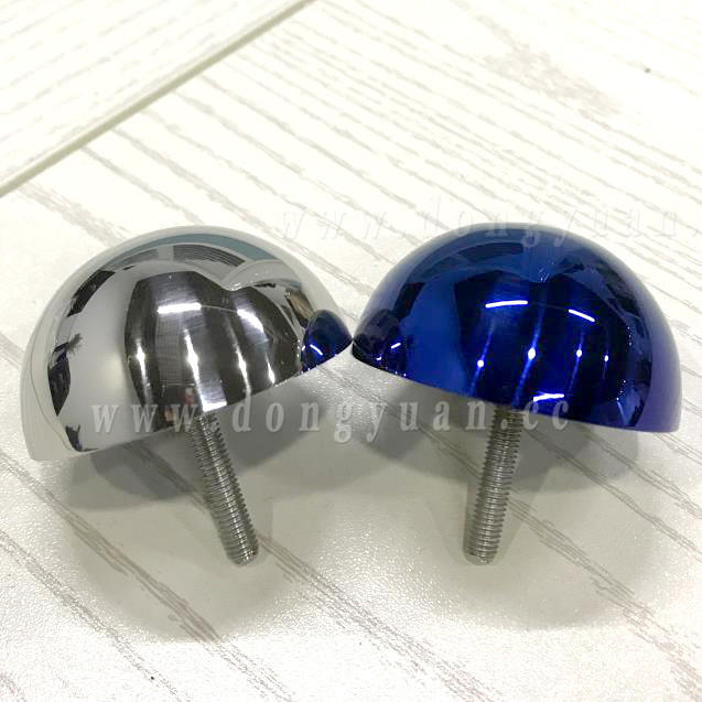 Stainless Steel Hollow Beads with Hole / Screw for Christmas Decoration and Furniture Fittings