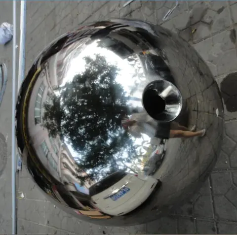 SS304/316l stainless steel balls/sculpture