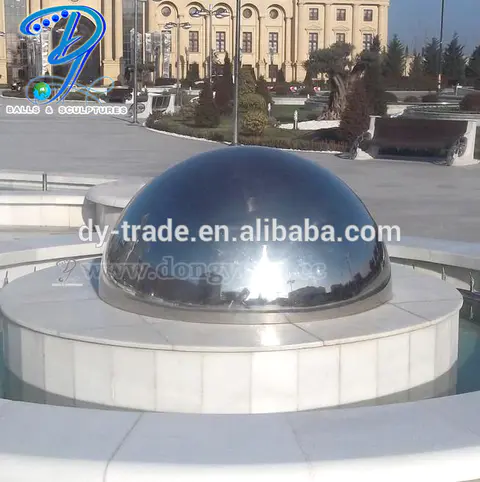 AISI 316 Big size stainless steel hollow ball/ Large mirror steel balls/ AISI 316 globe hollow balls