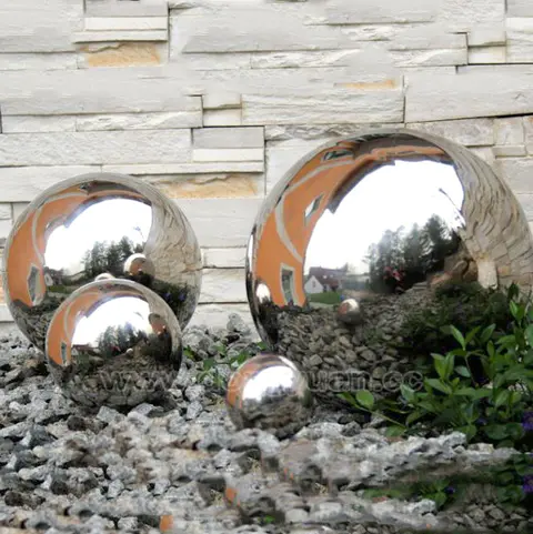 Stainless Steel Gazing Globes,High Polished Hollow Metal Steel Ball