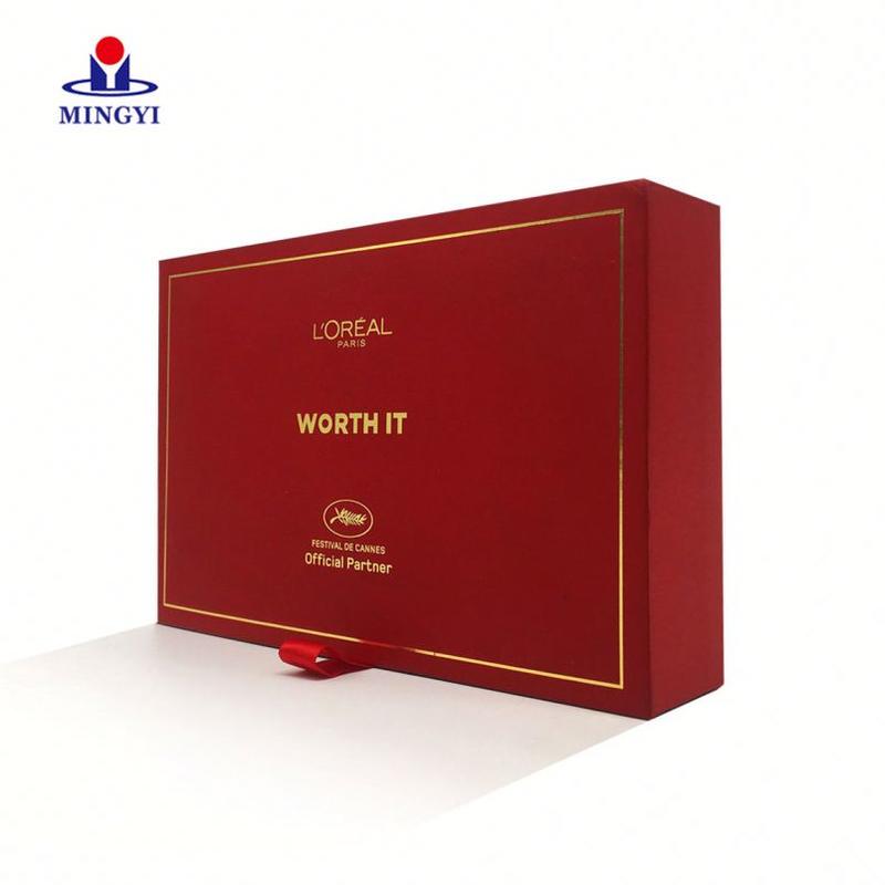 Personalized Waterproof Cosmetics Packaging Box Paper Products