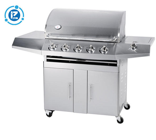 CE Approval low moq garden barbecue stainless steel 3 burners gas bbq grills