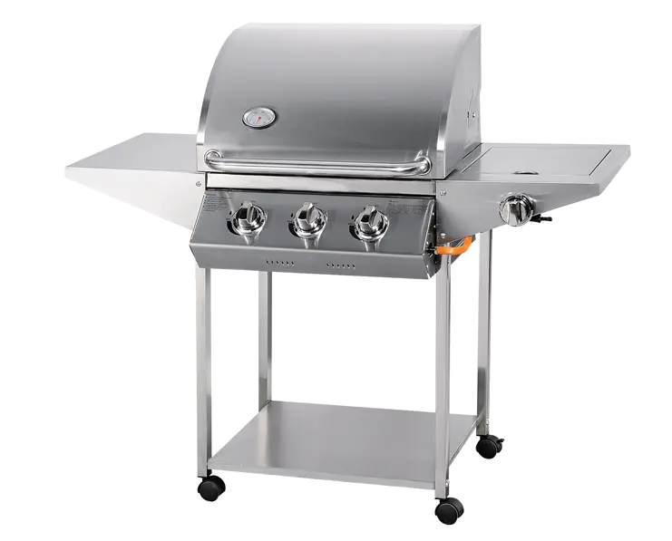 Stainless Steel Gas Barbecue Grill with 3burner12000 BTU/HR=3.5KW B113S