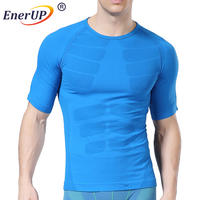 Custom Raglan Sleeve Anti-Fatigue Series Wear Blank Plain Short T Shirt For Gym