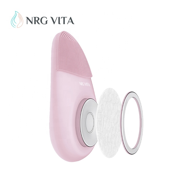 Wholesale multifunctional 5 in 1 sonic silicone facial cleansing brush