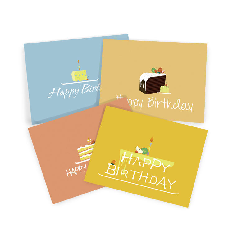 Birthday Card Envelopes Custom Birthday Card Logo Hot Selling Handmade Happy Birthday Cards