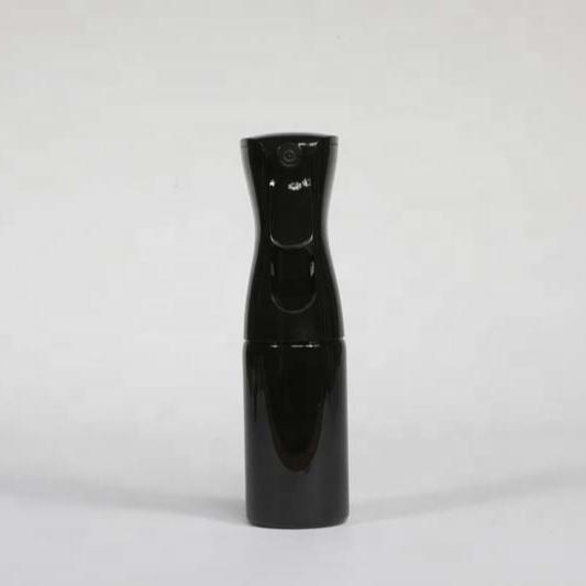 Custom Black White Empty Fine Plastic Trigger Continuous Mist Hair Care Salon Spray Bottle