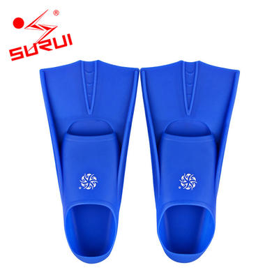 Professional Short Blade Silicone Free Diving Fins for Scuba