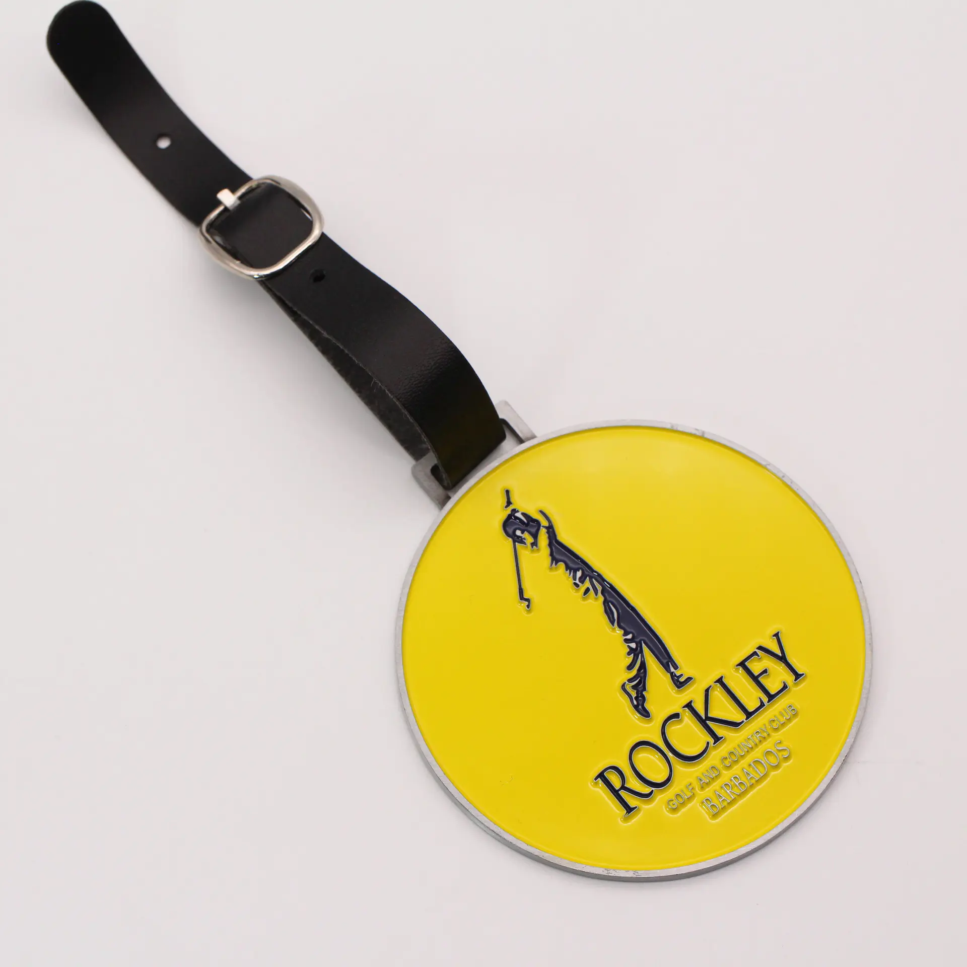 Factory wholesale customized golf name tag with personalized logo