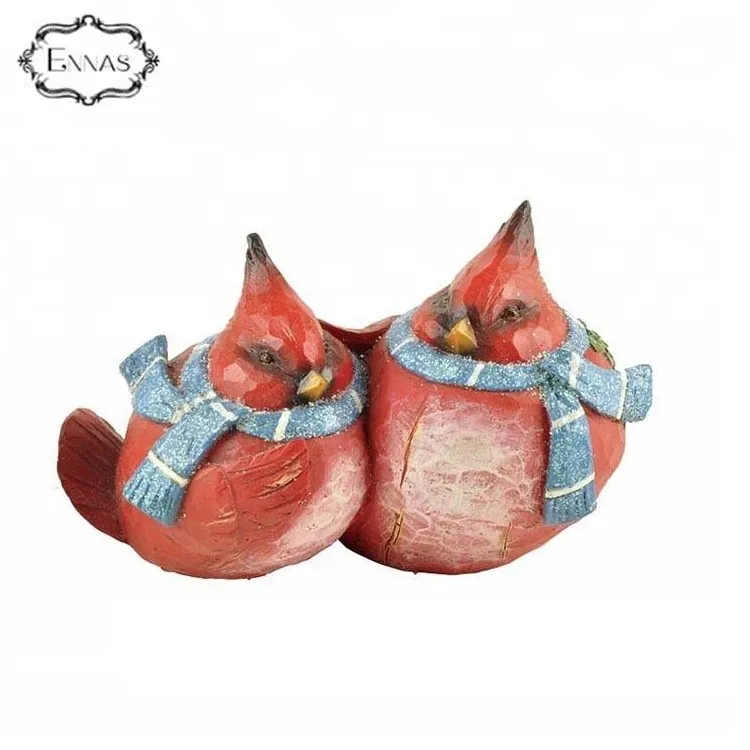 Wholesale Craft Red Cardinal Birds For Christmas Decoration