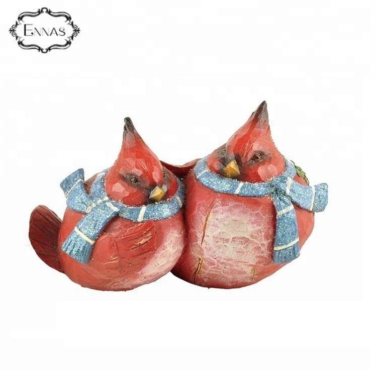 Wholesale Craft Red Cardinal Birds For Christmas Decoration