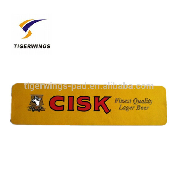 Tigerwings ROHS blank beer soft pvc rubber bar mats real manufactory