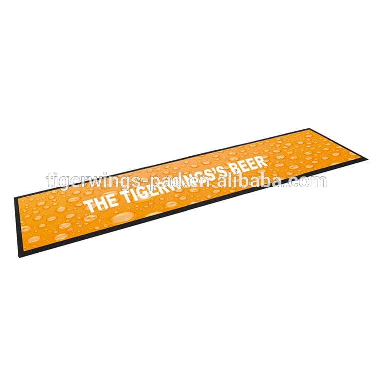 product-Tigerwings-High quality cheap branded soft rubber imprinted beer bar mat with factory price--1
