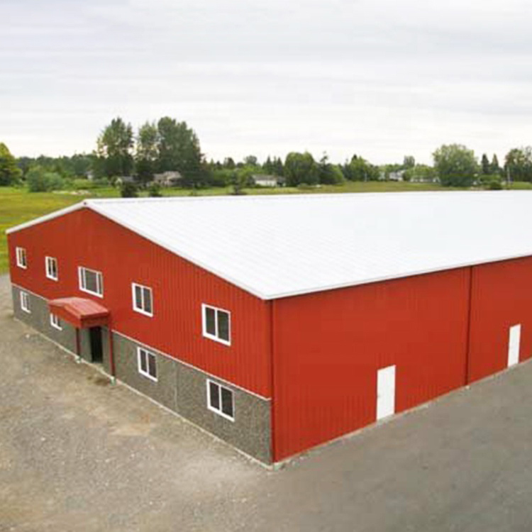 two story steel structure warehouse
