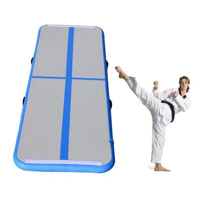 3*1*0.1 factory price tumble track inflatable air gymnasium mat, gymnastics air track/