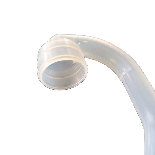 Medical silicone elbow tube