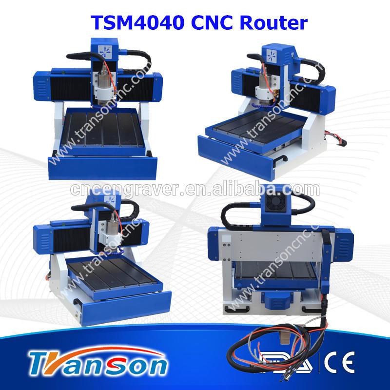 3d metal engraving machine cnc router 400*400mm TSM4040