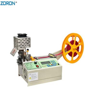 Functional multi-cutter magic tape cutter hot&cold textiles belt roll braided fabric automatic tape cutting machine