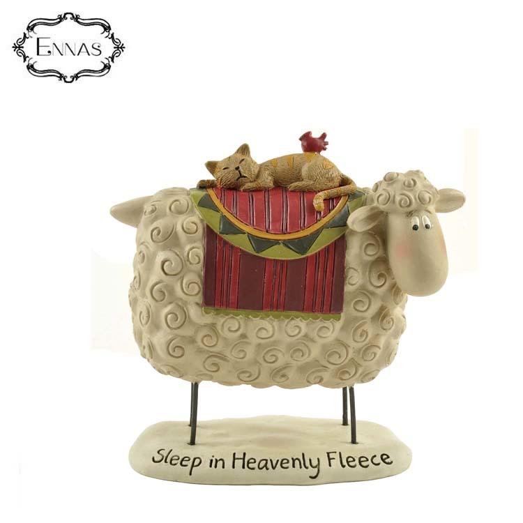 sheep figurnewith 'heavenly fleece' customized crafts christmas artwork for the event