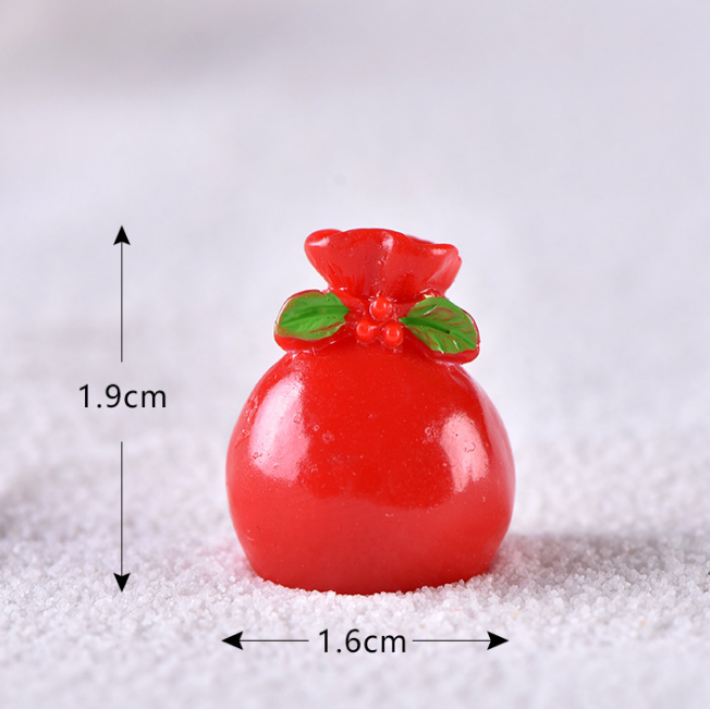 Ready products for selling miniature resin snowman figurine for Christmas ornaments